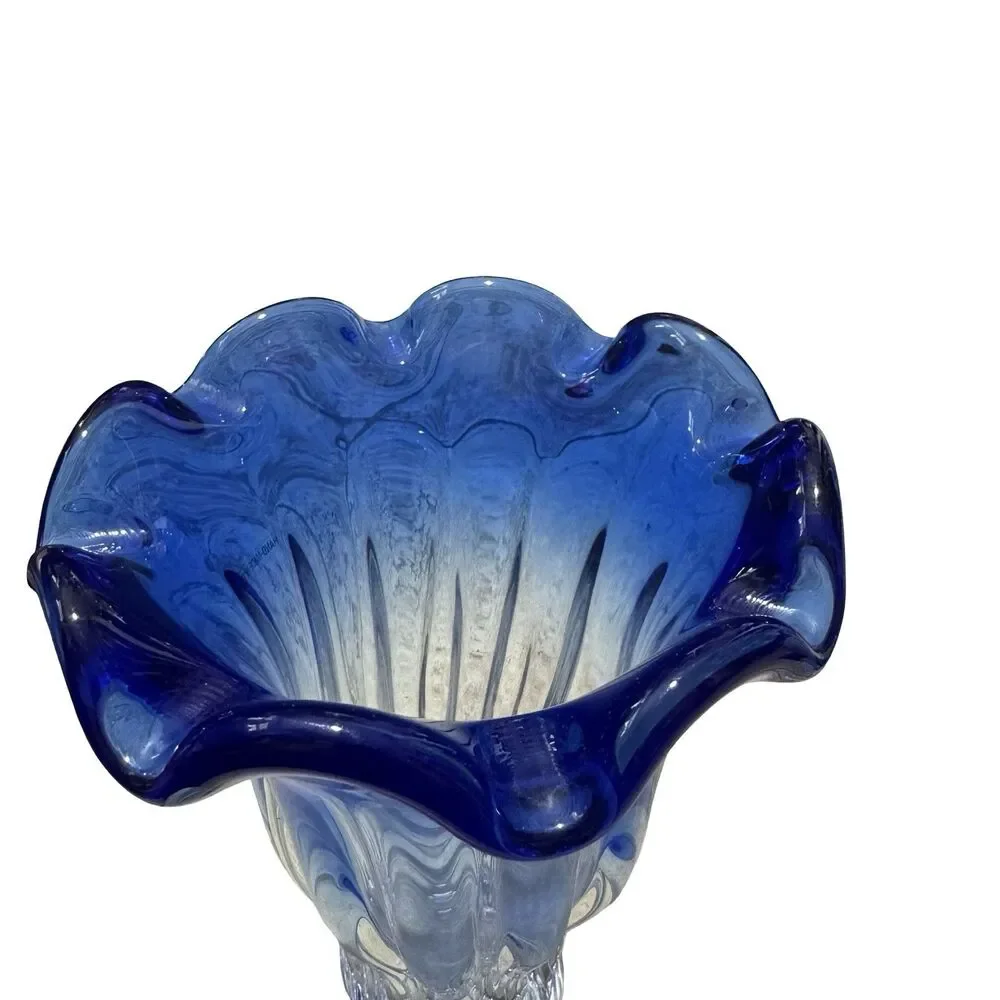 Shannon Freeform Crystal Collection Vase 9.5